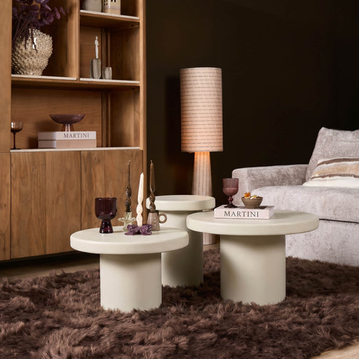 Salontafel Maya Zand  Mangohout 70 cm