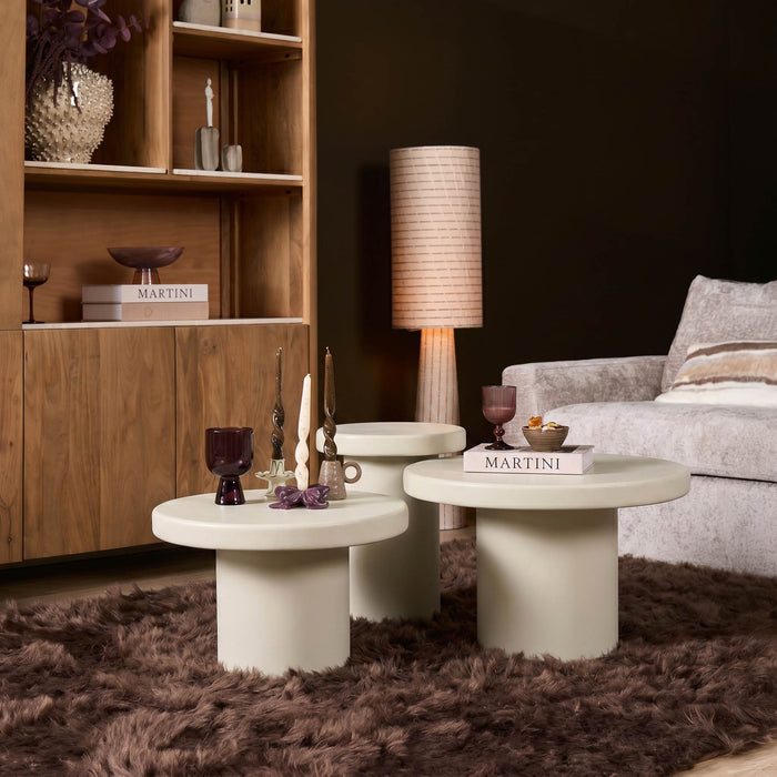 Salontafel Maya Zand  Mangohout 70 cm