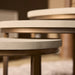 Salontafel set Madison Zand Mangohout 70 cm