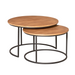 Salontafel set Madison Naturel Mangohout  70 cm