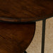 Salontafel set Madison Bruin Mangohout 70 cm