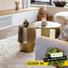 Bijzettafel Glamor Goud Aluminium 30 cm