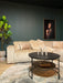 Salontafel Lecia Goud Aluminium 80 cm