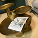 Salontafel Daisy Goud Aluminium 60 cm