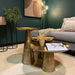 Salontafel Daisy Goud Aluminium 60 cm