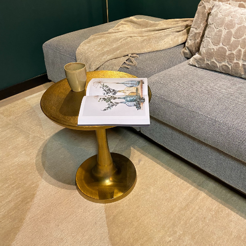 Salontafel Amara Goud Aluminium 45 cm