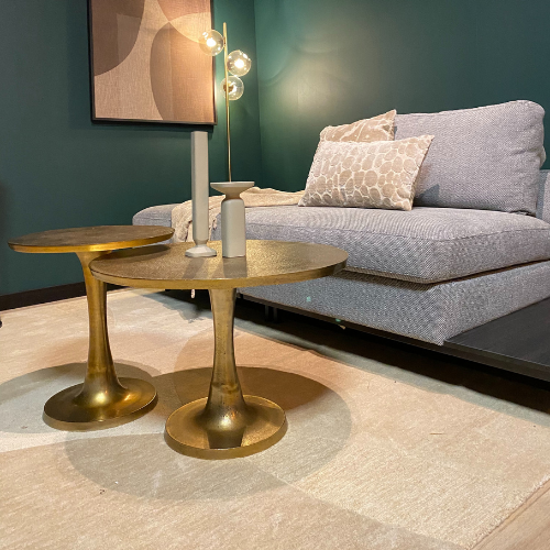 Salontafel Amara Goud Aluminium 45 cm