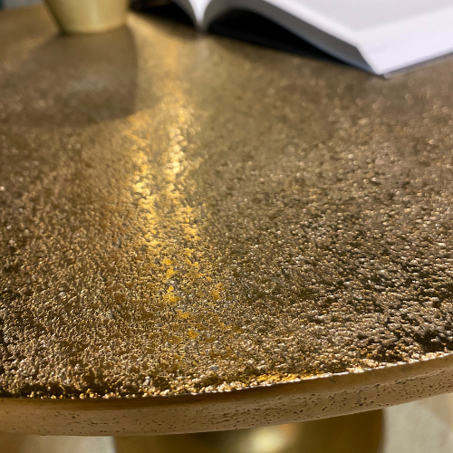 Salontafel Amara Goud Aluminium 45 cm