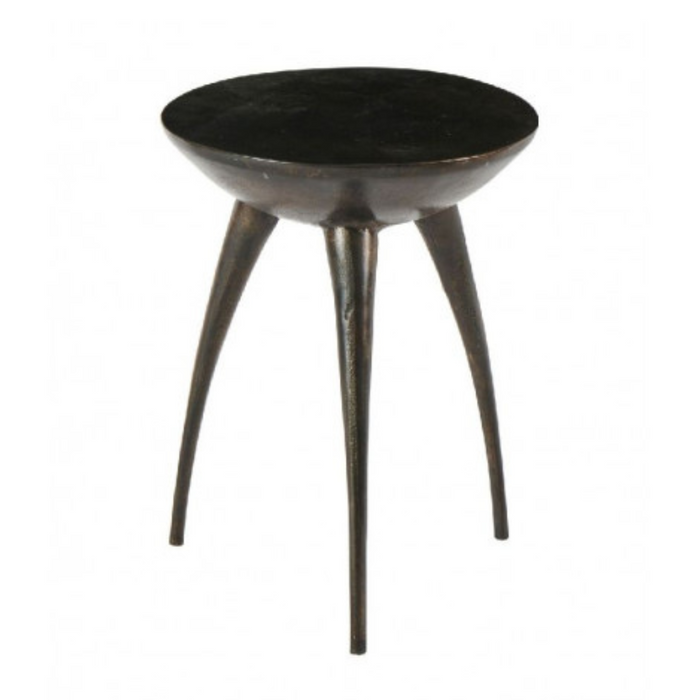 Ronde salontafel Elze Zwart Aluminium 38 cm
