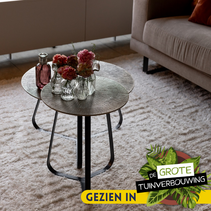 Salontafel Kate Goud Aluminium 40 cm