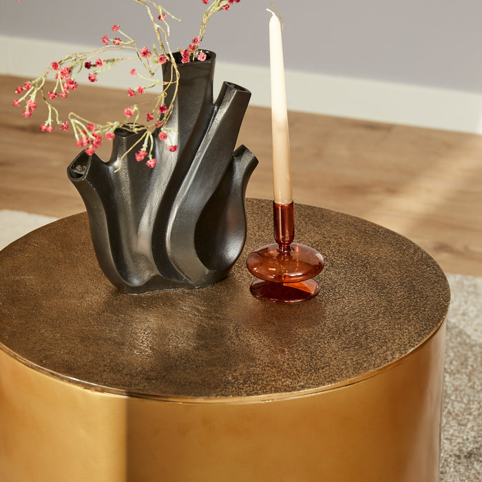 Salontafel Fiore Goud Aluminium 60 cm