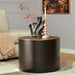 Salontafel Fiore Zwart Aluminium 60 cm