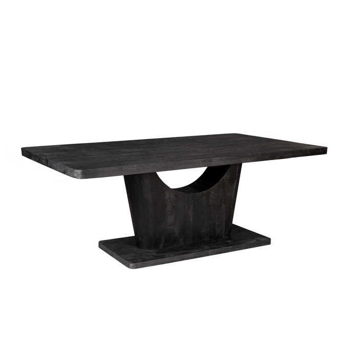 Eettafel Voco Zwart Mangohout 200 cm