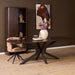 Deens ovale eettafel Milo Bruin Mangohout 240 cm