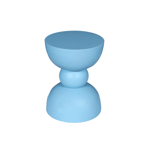 Bijzettafel Jon Blauw Mangohout 30 cm