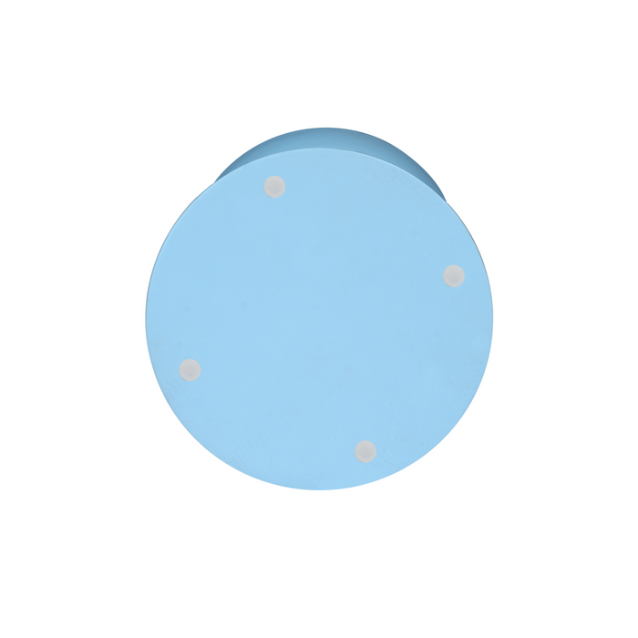 Bijzettafel Jon Blauw Mangohout 30 cm