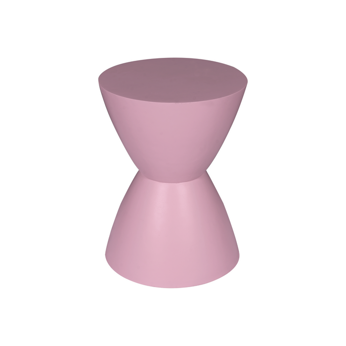 Bijzettafel Abbey Roze Mangohout 33 cm