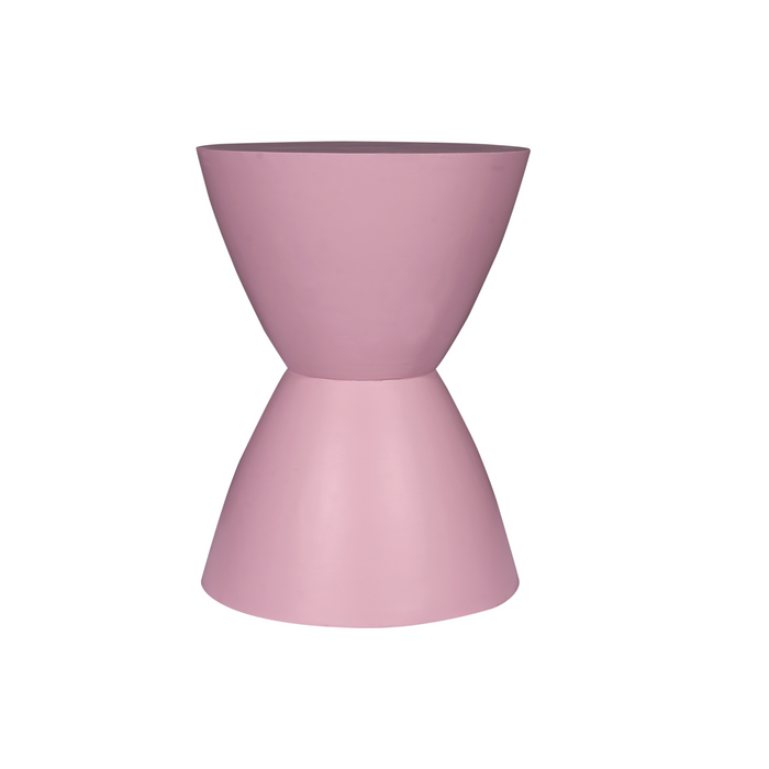 Bijzettafel Abbey Roze Mangohout 33 cm
