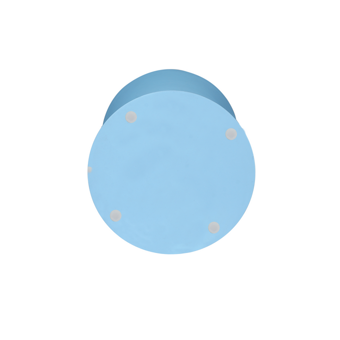 Bijzettafel Abbey Blauw Mangohout 33 cm