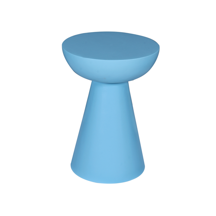 Bijzettafel Owen Blauw Mangohout 30 cm