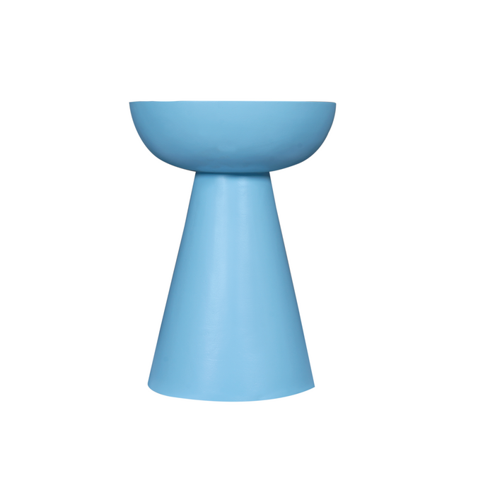 Bijzettafel Owen Blauw Mangohout 30 cm