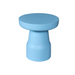 Bijzettafel Drum Blauw Mangohout 40 cm