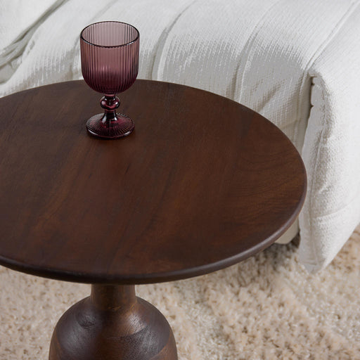 Bijzettafel Donna Bruin Mangohout