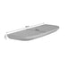 Wandplank Gusta Bruin Mangohout Set van 3