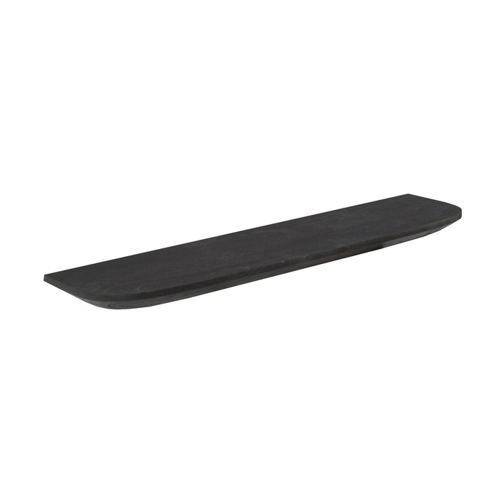 Wandplank Gusta Zwart Mangohout 80 cm