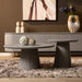Salontafel Solana Taupe Mangohout 80 cm