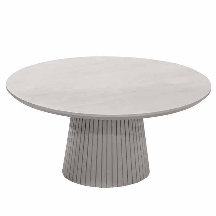 Salontafel Solana Taupe Mangohout 80 cm