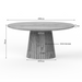 Salontafel Solana Taupe Mangohout 80 cm