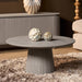 Salontafel Solana Taupe Mangohout 80 cm