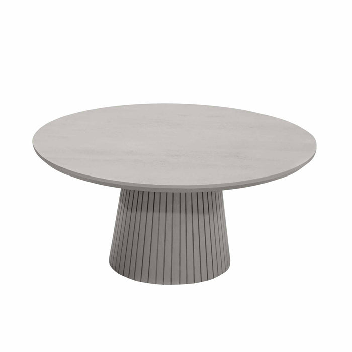 Salontafel Solana Taupe Mangohout 80 cm