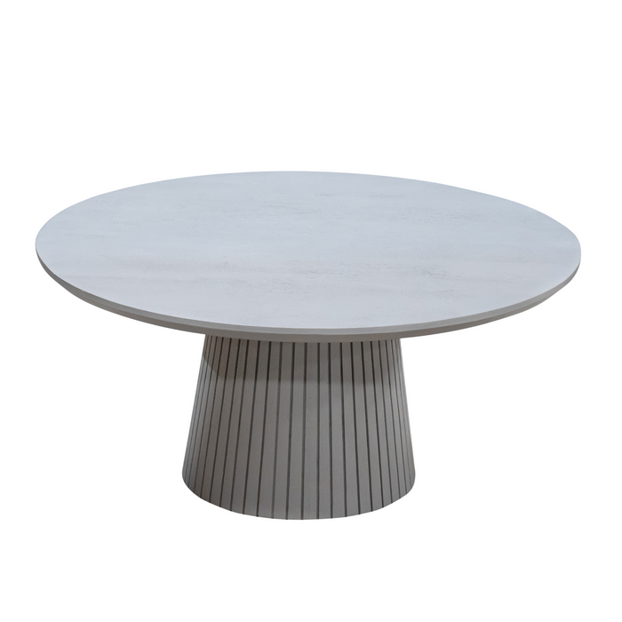 Salontafel Solana Taupe Mangohout 80 cm