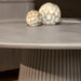 Ronde eettafel Solana Taupe Mangohout 150 cm