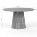 Ronde eettafel Solana Taupe Mangohout 130 cm