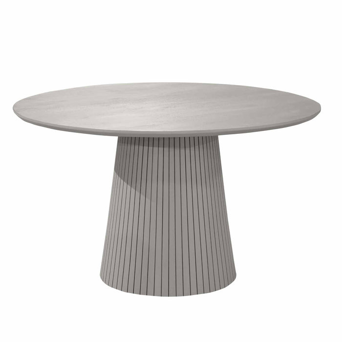 Ronde eettafel Solana Taupe Mangohout 130 cm