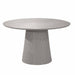 Ronde eettafel Solana Taupe Mangohout 130 cm