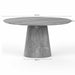 Ronde eettafel Solana Taupe Mangohout 150 cm