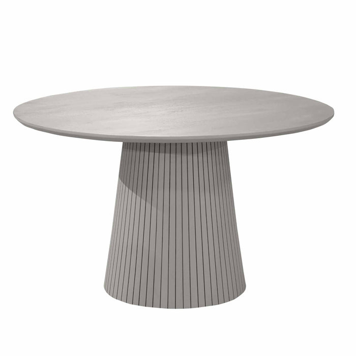 Ronde eettafel Solana Taupe Mangohout 150 cm