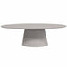 Ovale eettafel Solana Taupe Mangohout 210 cm