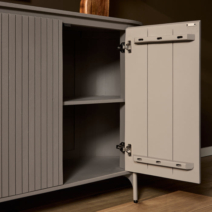 Dressoir Solana Taupe Mangohout 165 cm