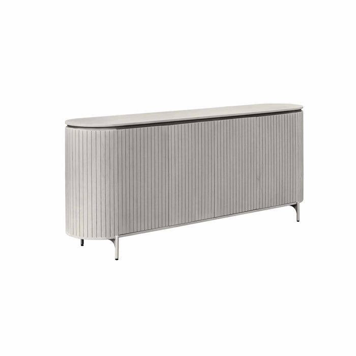 Dressoir Solana Taupe Mangohout 210 cm