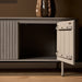 Tv meubel Solana Taupe Mangohout 210 cm