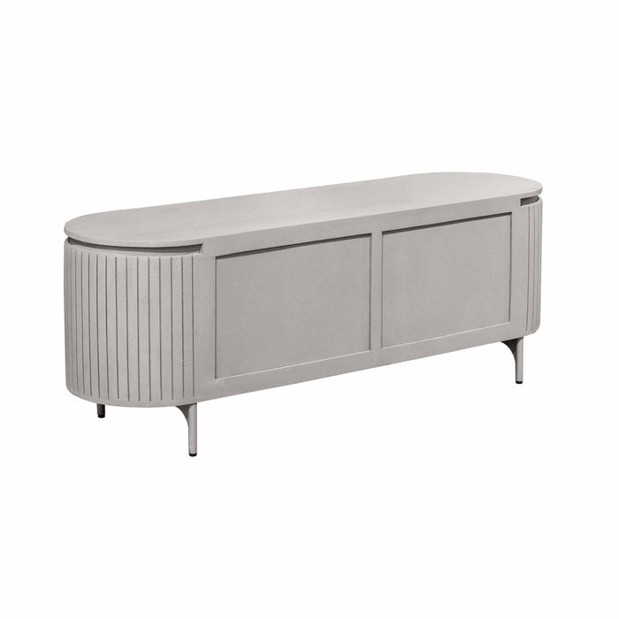 Tv meubel Solana Taupe Mangohout 165 cm