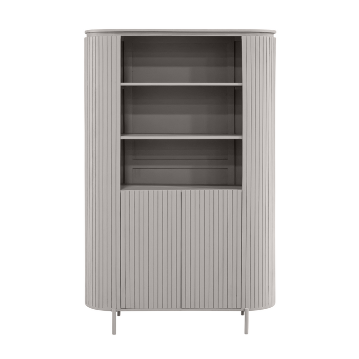 Wandkast Solana Taupe Mangohout 115 cm