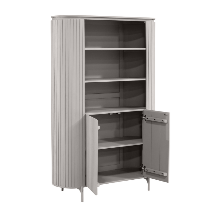 Wandkast Solana Taupe Mangohout 115 cm