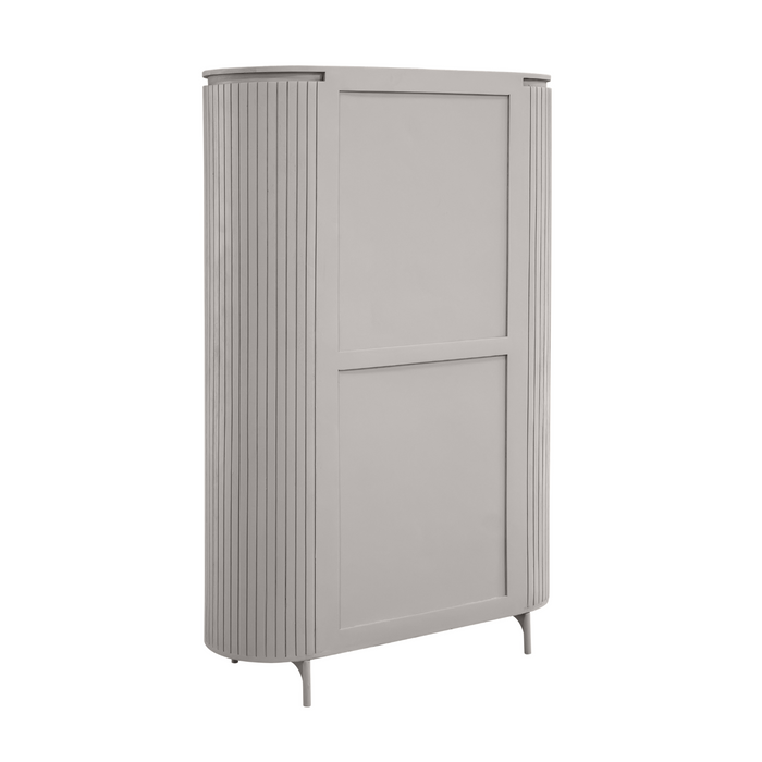 Wandkast Solana Taupe Mangohout 115 cm
