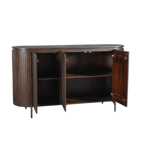Dressoir Solana Bruin Mangohout 165 cm